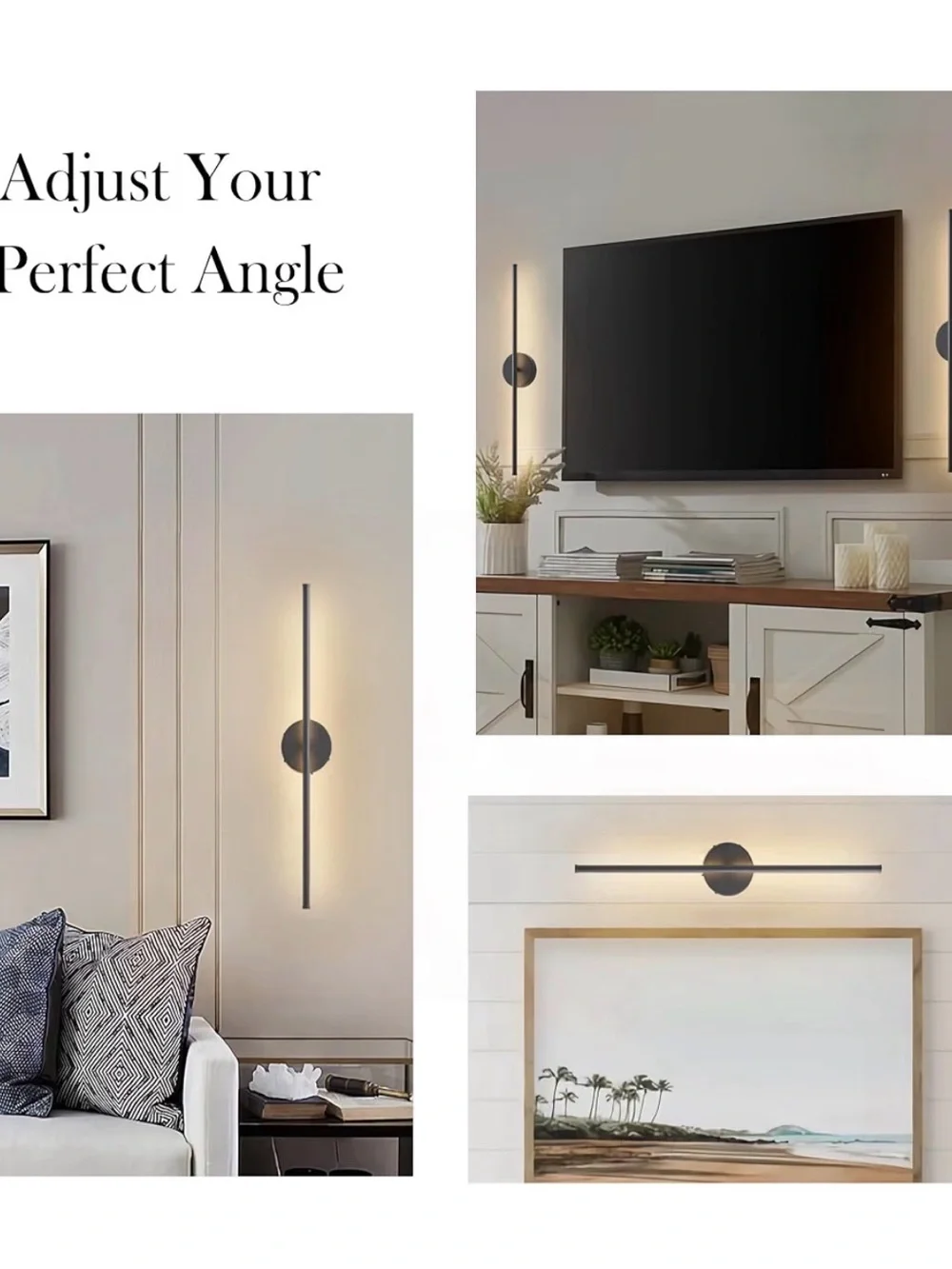 Battery operator, Wall sconses with remote